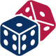 rolled dice